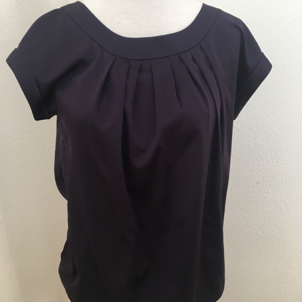 Banana Republic Purple Tie with V Back